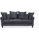 Beliani Bornholm Sofa 197cm 3-Sitzer