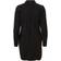 Vero Moda Silla Long Sleeved Shirt Mini Kjole - Black/Black