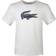 Lacoste Sport 3D Print Crocodile Breathable Jersey T-shirt - White/Navy Blue