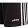 Adidas Boy's Essentials 3-Stripes Knit Shorts - Black/White (DV1796)