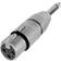 Neutrik XLR-6.3mm M-F Adapter