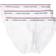 Tommy Hilfiger Men Elasticized Waist Solid Hip Briefs 3-pack - White