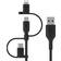 Belkin USB A-USB C/USB Micro B/Lightning 1m