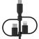 Belkin USB A-USB C/USB Micro B/Lightning 3.3ft