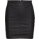 Only Leather Look Skirt - Black