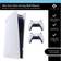 Floating Grip PS5 Console and Controllers Wall Mount - White