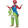 Nintendo Oppblåsbar Ridende Super Mario Barn Karnevalskostyme