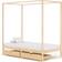 vidaXL Four-Poster 2 Drawers Bettrahmen 90X200cm