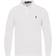 Polo Ralph Lauren Custom Slim Fit Long Sleeve Polo Shirt - White