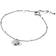 Michael Kors Love Heart Bracelet - Silver/Transparent