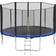 tectake Garfunky Trampoline 305cm + Safety Net + Ladder