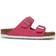 Birkenstock Arizona Soft Footbed Nubuck Leather - Fuchsia Tulip