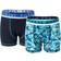 Pierre Robert Kid's Boxer for Boys 2-pack - Blue/Turquoise (601-648-992)