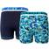 Pierre Robert Kid's Boxer for Boys 2-pack - Blue/Turquoise (601-648-992)