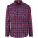 Urban Classics Checked Flanell Shirt 5 - Red/Royal