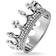 Thomas Sabo Crown Ring - Silver/White