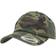 Brandit Low Profile Camo Washed Cap - Woodland