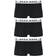 Hugo Boss Stretch Cotton Trunks 3-pack - Black