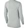 Nike Women's Sportswear Long-Sleeve T-shirt - Dark Grey Heather/Black