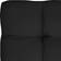 vidaXL 314580 5-pack Chair Cushions Black (120x80cm)