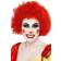 Smiffys Red Crazy Clown Wig