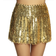 Boland Women's Sequins Mini Skirt Gold