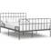 vidaXL Bed Frame with Slatted Base 95cm Sängram