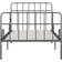 vidaXL Bed Frame with Slatted Base 95cm Bettrahmen 100X200cm