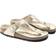 Birkenstock Gizeh Micro Fibre - Shiny Python Eggshell