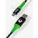 Numskull Xbox Series X 4M USB C Braided Charging Cable - Black/Green