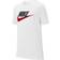 Nike Older Kid's Sportswear T-shirt - White/Obsidian/University Red (AR5252-107)