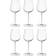 Georg Jensen Sky Hvitvinsglass 35cl 6st