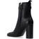 Givenchy Leather With Padlock Boots - Black