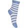 mp Denmark Eli Striped Socks - Captain Blue (77194-827)