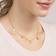 Sif Jakobs Portofino Necklace - Gold/Transparent