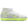 Nike Jr. Mercurial Superfly 8 Academy TF - White/Metallic Silver/Volt/Black