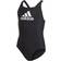 Adidas Girl's Badge of Sport Swimsuit - Black/White (GN5892)