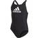 adidas Girl's Badge of Sport Swimsuit - Black/White (GN5892)