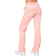 Juicy Couture Del Ray Classic Velour Pant - Pale Pink