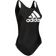 adidas Women's SH3.RO Big Logo Swimsuit - Black/White