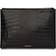 Whistles Shiny Croc Medium Clutch - Black