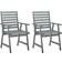 vidaXL 312415 2-pack Garden Dining Chair