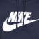 Nike Sportswear Club Fleece Hoodie - Midnight Navy/Midnight Navy/White