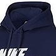 Nike Sportswear Club Fleece Hoodie - Midnight Navy/Midnight Navy/White