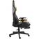vidaXL Swivel Footrest Gaming Chair - Black/Gold