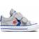 Converse Infant Star Player 2V OX - Wolf Grey/Blue/Enamel Red