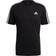 Adidas Essentials 3-Stripes T-shirt - Black/White