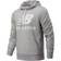 New Balance Essentials Stacked Logo Pullover Hoodie - Grey/White