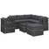 vidaXL 3062032 Loungesett, 1 Bord inkl. 1 Stolar & 5 Soffor