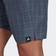 Adidas Check Swim Shorts - Grey/Legend Earth